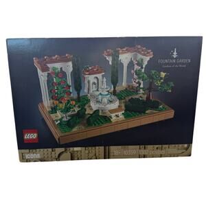 Lego Icons Fountain Garden Gardens of the World 10359 New Sealed Box